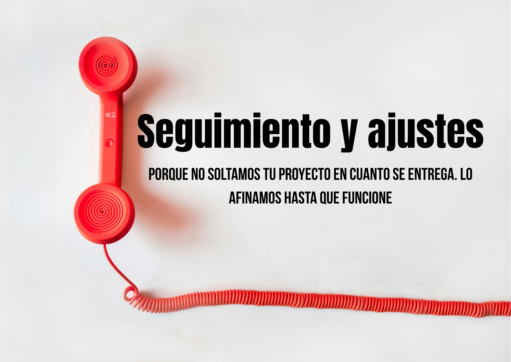 Seguimiento y ajustes